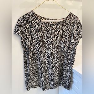 LOFT Leopard Print Blouse